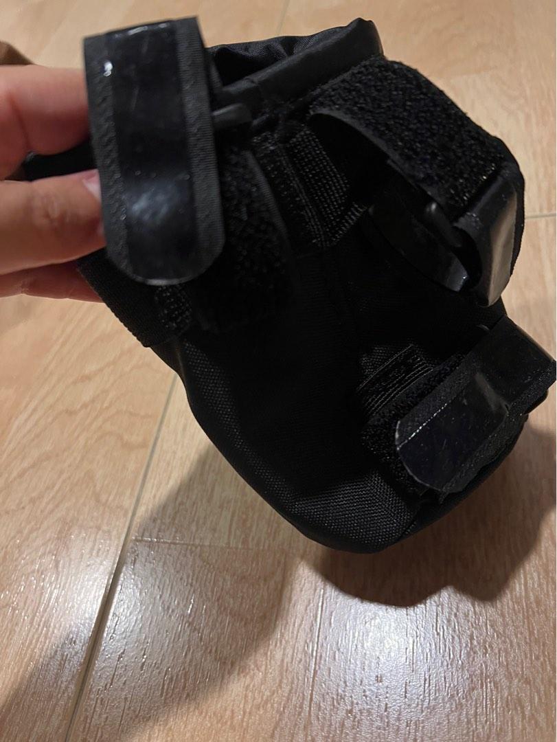 Decathlon Bicycle Handlebar Bag Riverside Bottle Holder Black, Sports