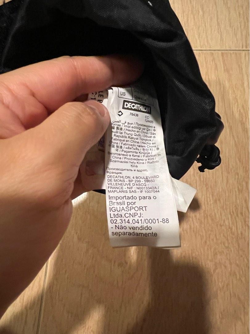 Decathlon Bicycle Handlebar Bag Riverside Bottle Holder Black, Sports