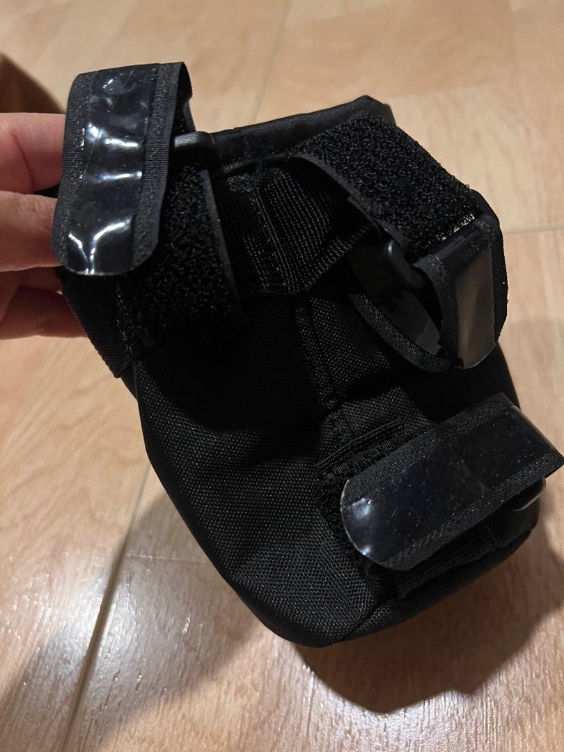 Decathlon Bicycle Handlebar Bag Riverside Bottle Holder Black, Sports