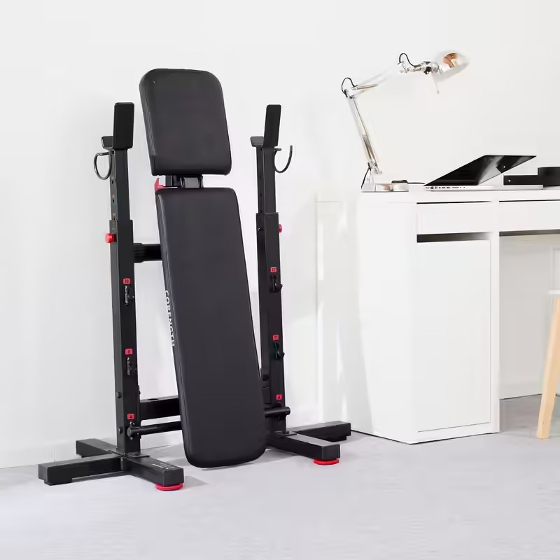 Decathlon Domyos Incline Bench Press Add on Barbell Weights