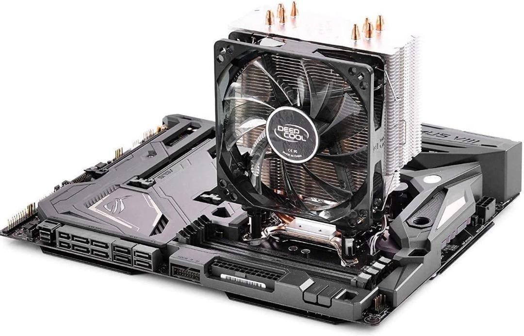 DEEPCOOL GAMMAXX400 CPU Air Cooler with 4 Heatpipes, 120mm PWM Fan