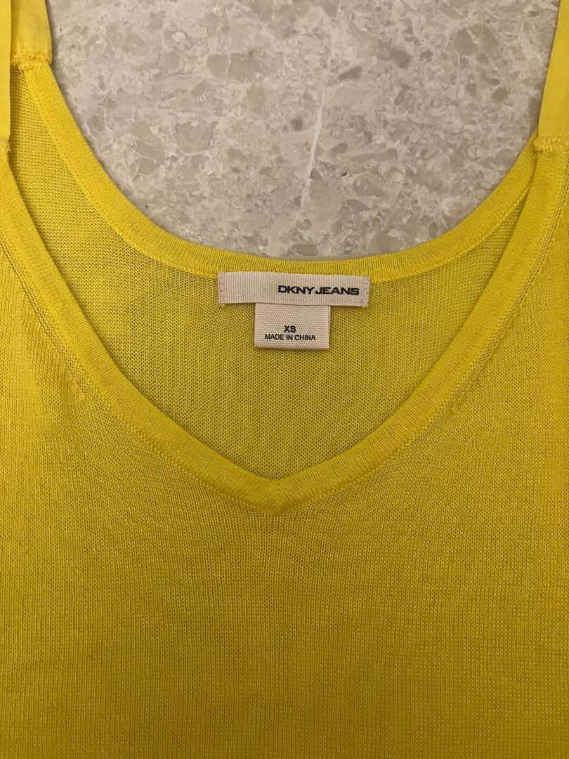 dkny yellow