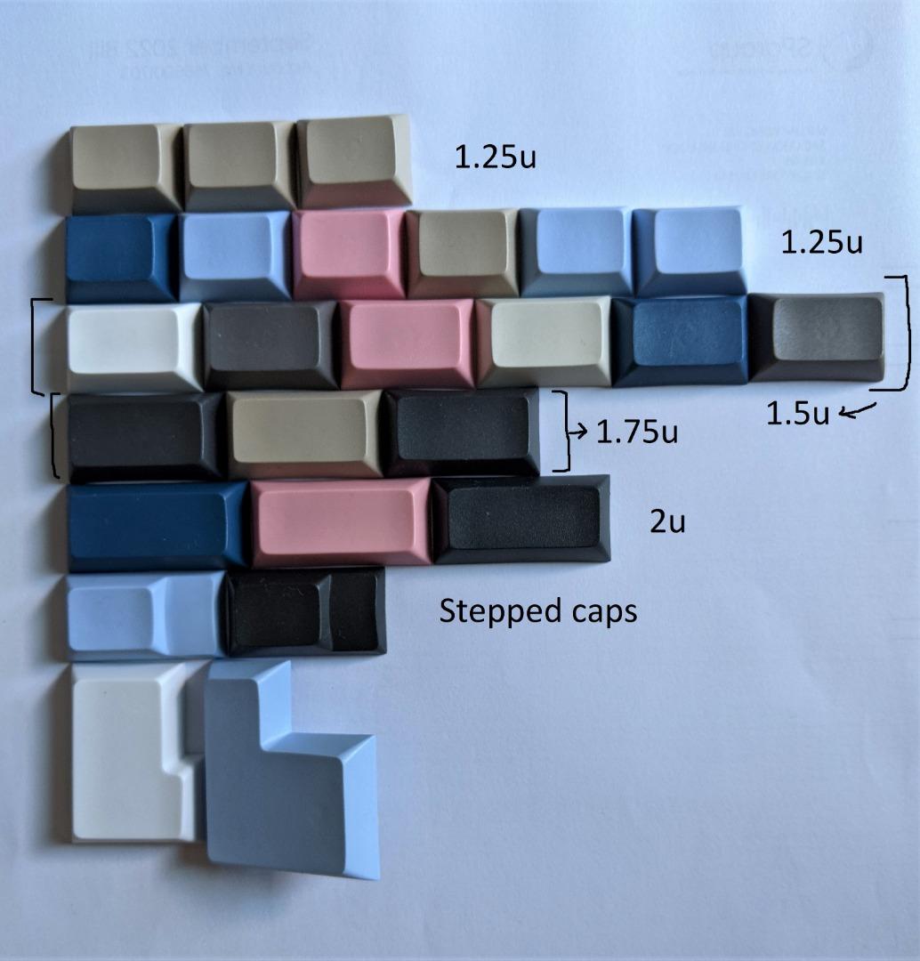 DSA keycaps, Computers & Tech, Parts & Accessories, Computer Keyboard ...