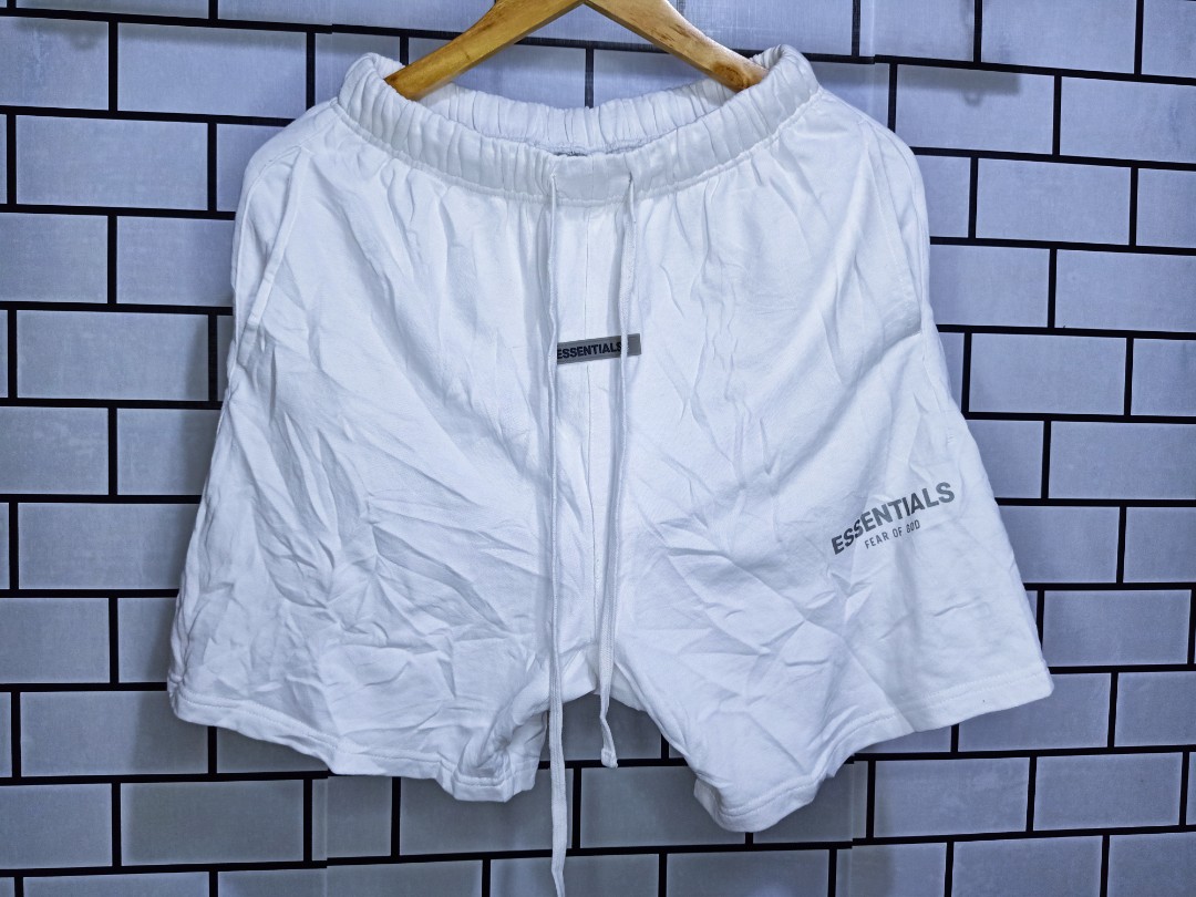 Essentials Above The Knee Shorts, Luxury, Apparel on Carousell