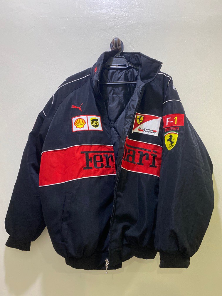 F1 Ferrari Jacket, Men's Fashion, Coats, Jackets and Outerwear on Carousell