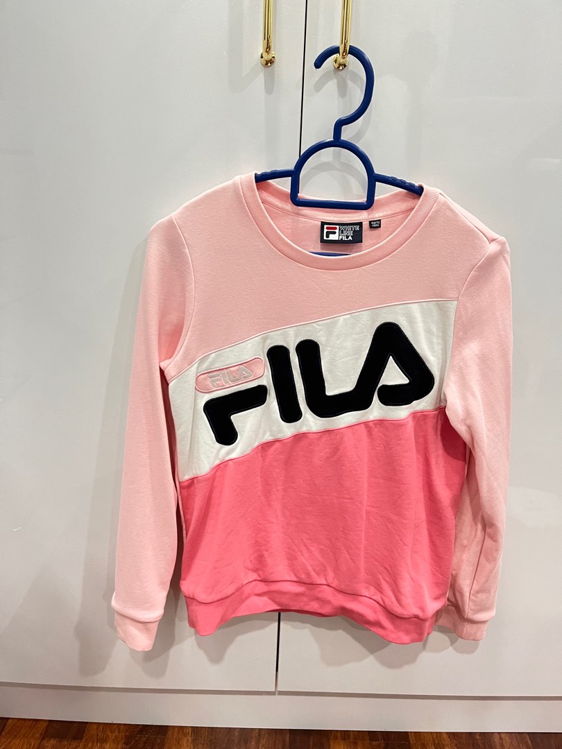 Fila Sweater Women s Fashion Tops Longsleeves on Carousell