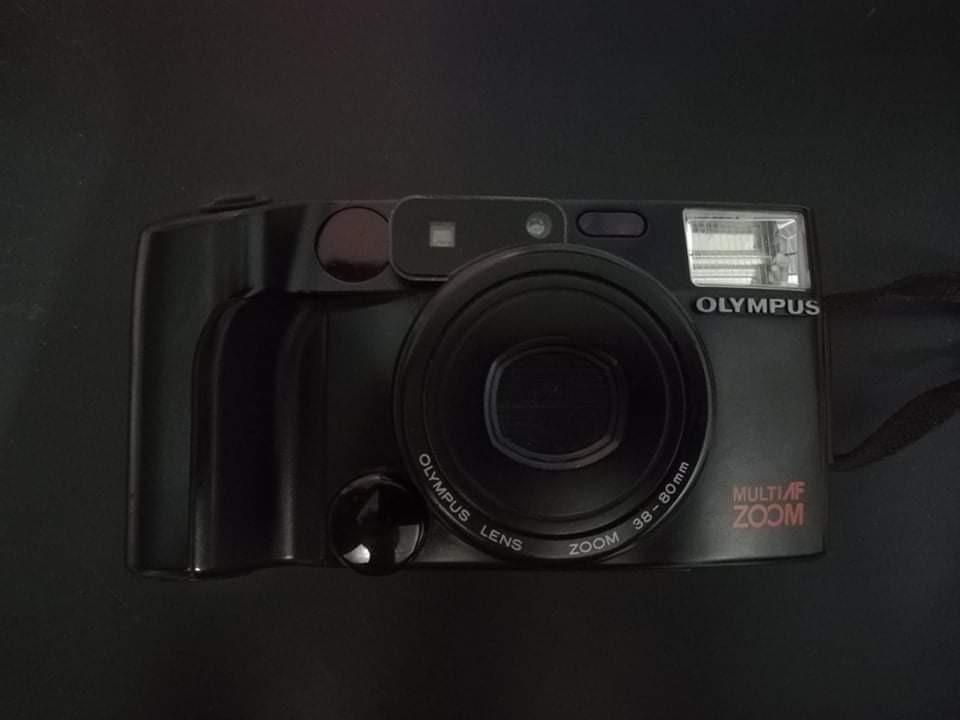 FILM CAMERA OLYMPUS MULTI AF ZOOM (Category: Cameras) located in San Pablo. Submitted by aquino.bren (Listing ID 1192990009, Image 3). Description: FILM CAMERA OLYMPUS MULTI AF ZOOM Php 2800 38-80mm Compact and easy to use In good working condition Cosmetics: 8/10 Normal signs of usage With strap and pouch Clean lens Clean VF Powered by 2pcs cr123a batteries PM for sample shots.