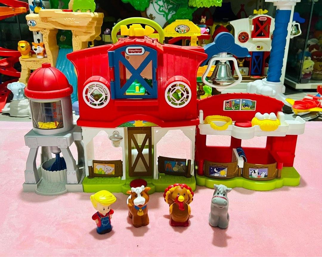 Fisher Price Little People Caring Animals Farm Playset, Hobbies & Toys,  Toys & Games on Carousell