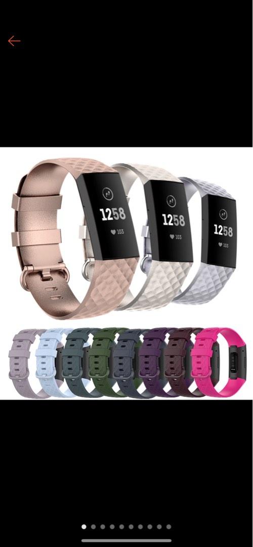 Fitbit Charge 4 Strap Rose Gold Small