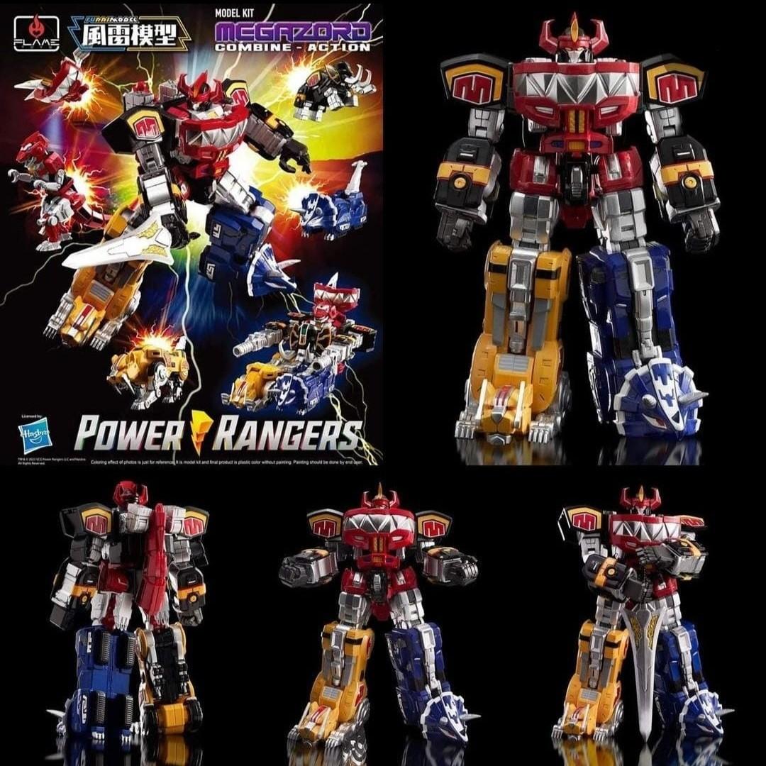 Flame Toys Furai Model 34 Megazord, Hobbies & Toys, Toys & Games on