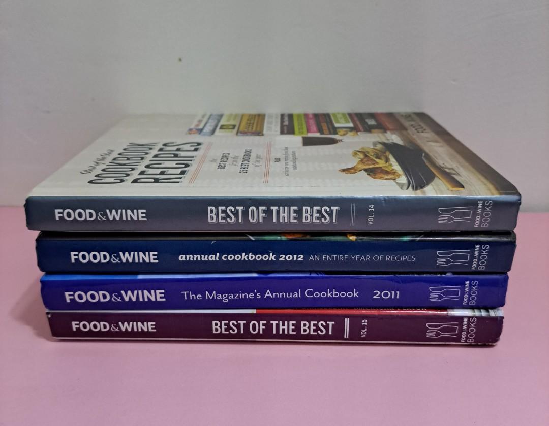 Food & Wine Cookbooks (Category: Storybooks) located in Valenzuela. Submitted by us_uae.box (Listing ID 1192984482, Image 1). Description: 500 each Good as new condition (No scratch, flaws or handwritten).