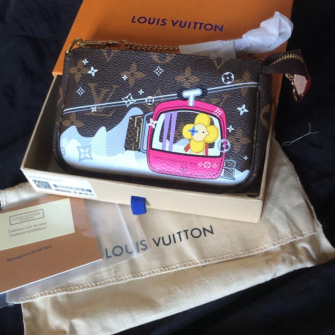 Celine monogram pochette, Luxury, Bags & Wallets on Carousell