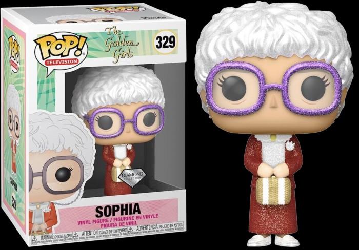 Funko Pop! Television: The Golden Girls - Sophia Diamond Glitter #329,  Hobbies \u0026 Toys, Toys \u0026 Games on Carousell