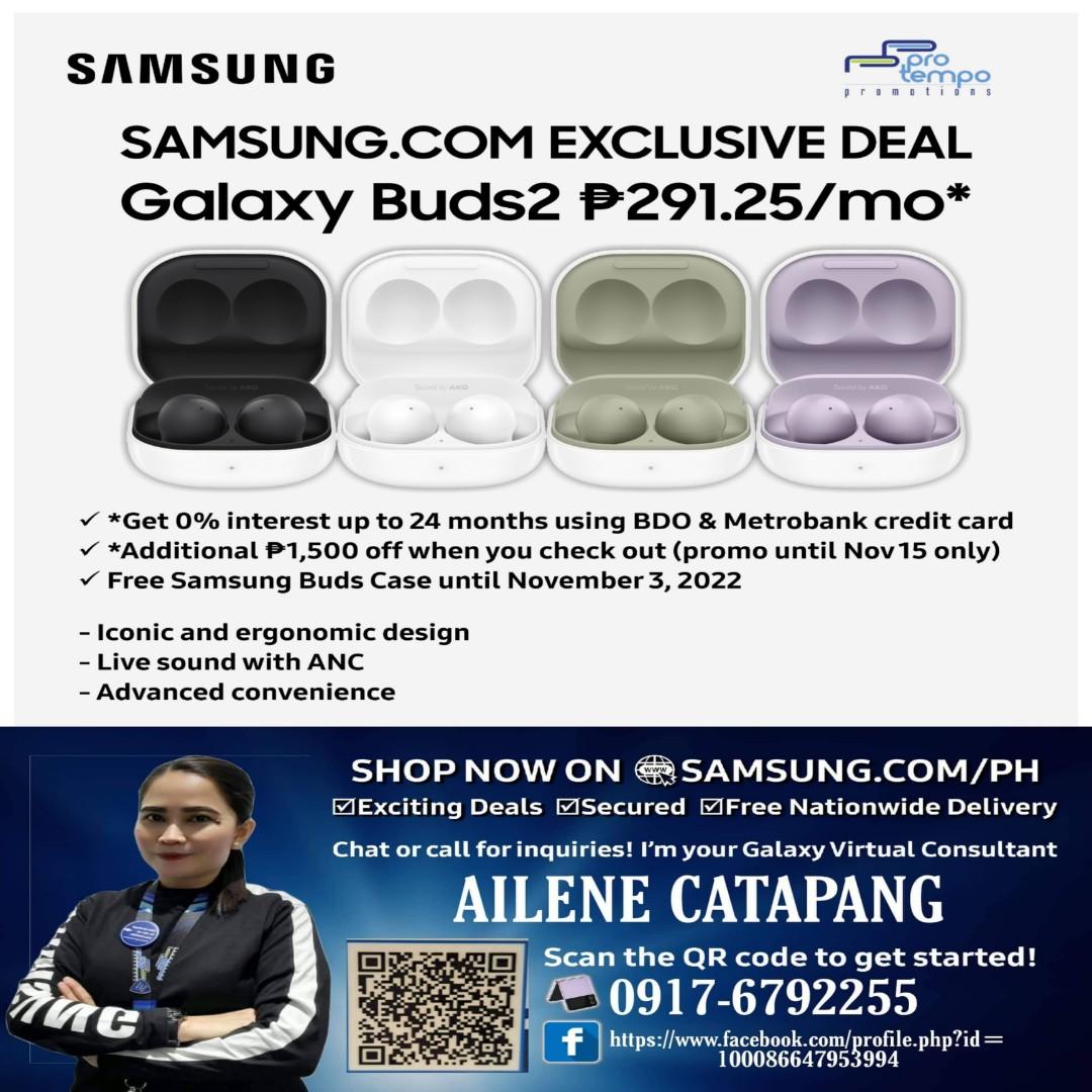 Galaxy sales buds promo