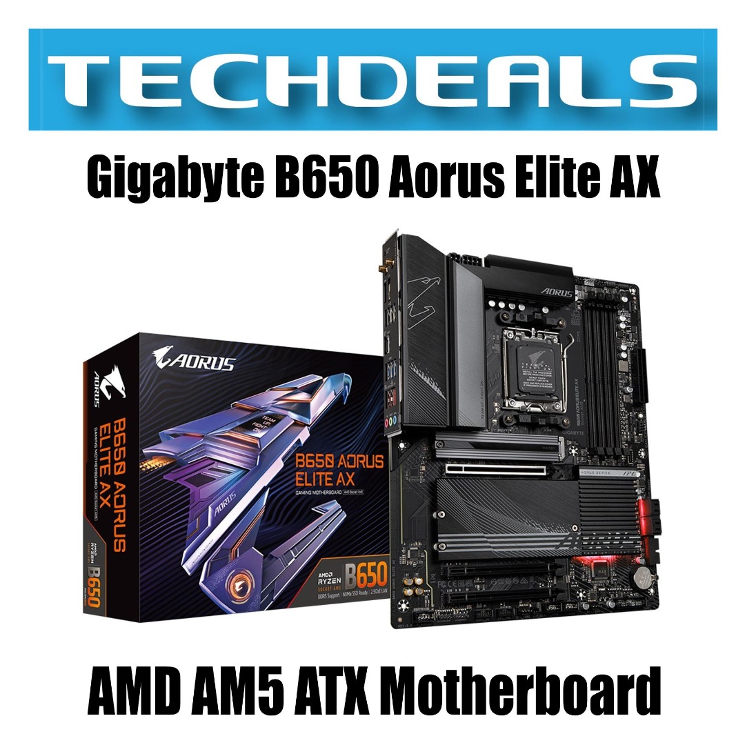 GIGABYTE AORUS X670/B650 Gaming Motherboards - AM5