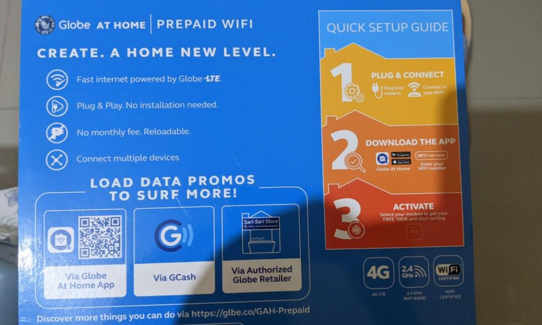 Globe at Home Prepaid WIFI, Computers & Tech, Parts & Accessories ...