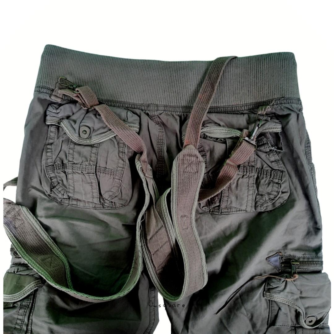 G.O.A Military Cargo Pants, Fesyen Pria, Pakaian , Bawahan di Carousell