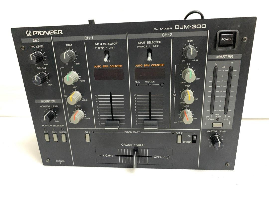 名機】Pioneer パイオニア DJM300 DJミキサー - 楽器/器材