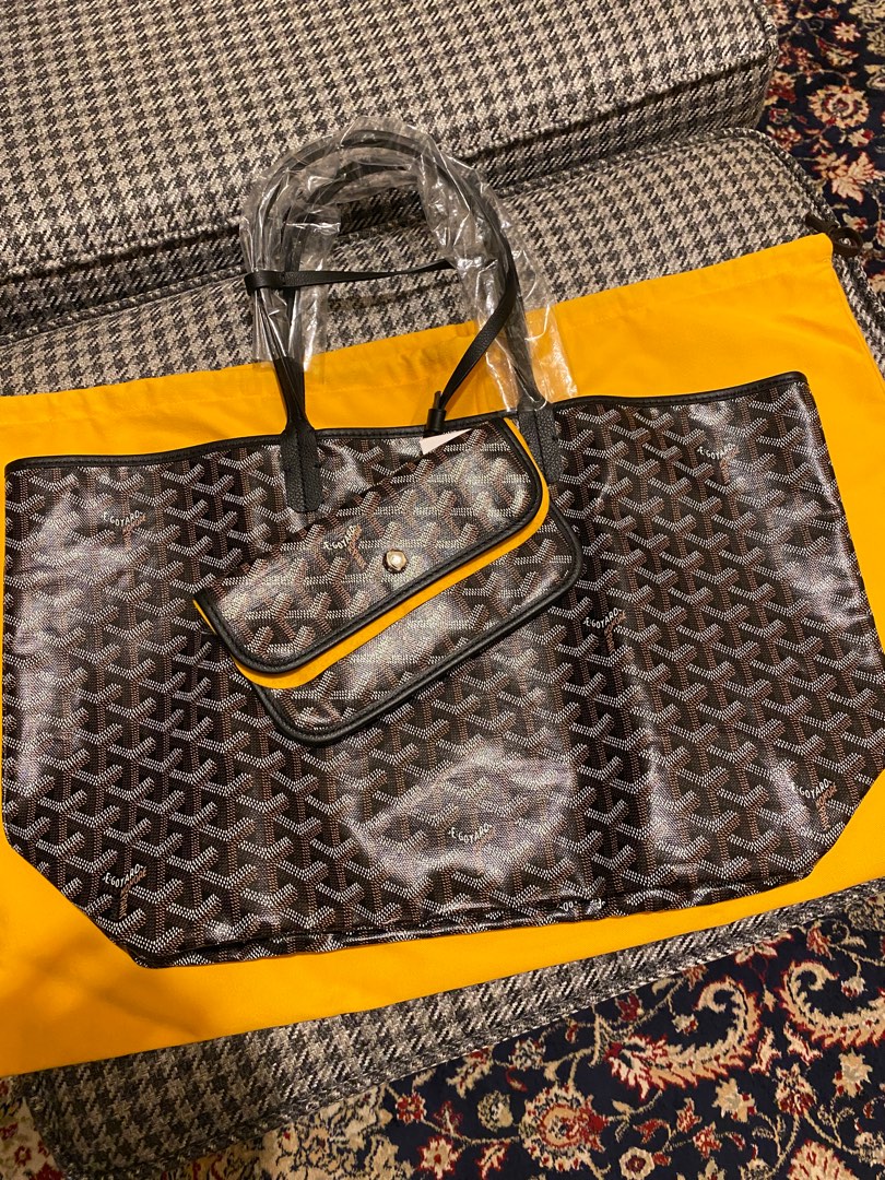 Bolsa Goyard St Louis PM Vinho original, Poemä Noire