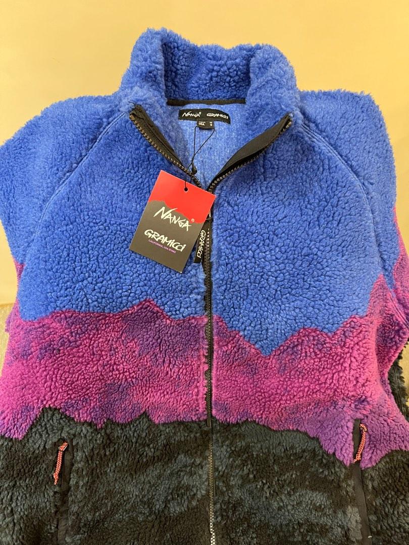 GRAMICCI X NANGA - FLEECE ZIP BLOUSON, 男裝, 外套及戶外衣服- Carousell