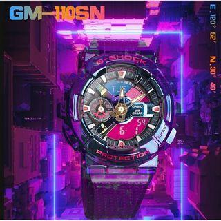 G-Shock GM110 Wrist Watch Men Sport Quartz Watches water-proof watch GM-110RB-2APR J