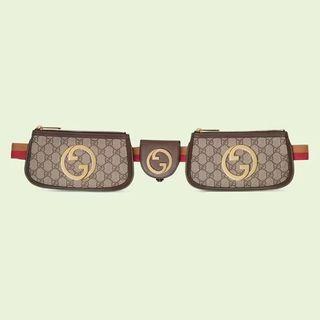 Hermès Vintage Rouge Vif Courchevel Pochette Belt Bag GHW, myGemma, SG