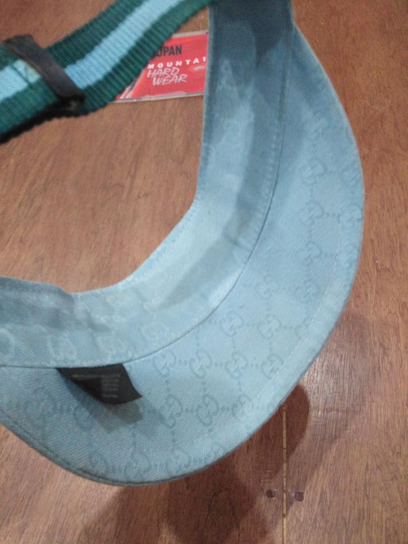 GUCCI SUN VISOR (UNISEX), Men's Fashion, Watches & Accessories, Caps