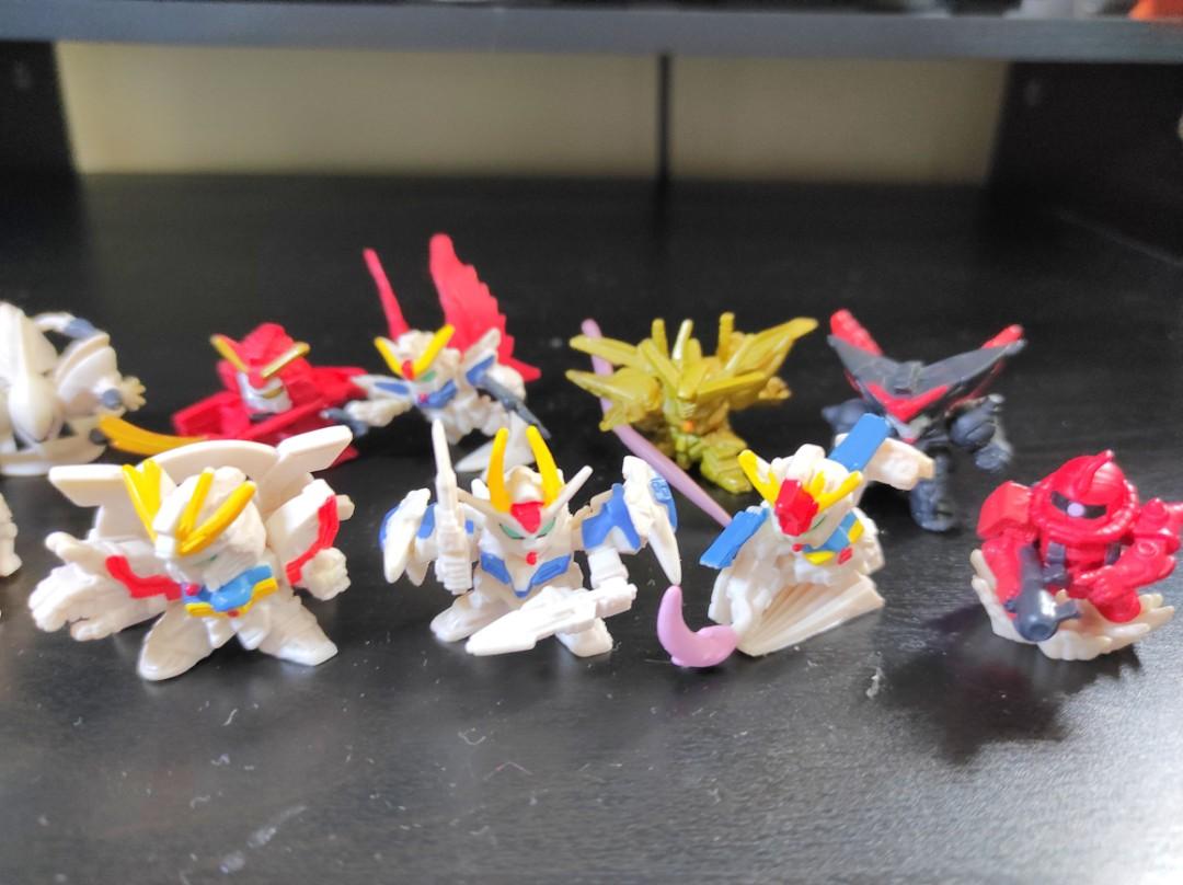 Gundam Toy Figures (Category: Gundam Model Kits) located in Singapore. Submitted by openmart24h (Listing ID 1192958389, Image 2). Description: For Sale Gundam Figures Price: $15 (for all 14 figures) Height approximately 3 cm Pick up at Boon Keng Mrt Friendly note to buyers: Please make an offer only if - can agree to the conditions of item described in the posting and photos. - can deal within 3 days. - able to commit and honour your offer. - No 