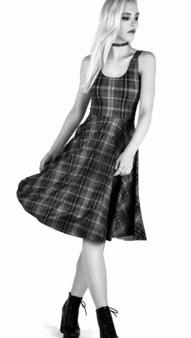 green plaid sweater dress Green Plaid Mini Dress - Holiday Dresses