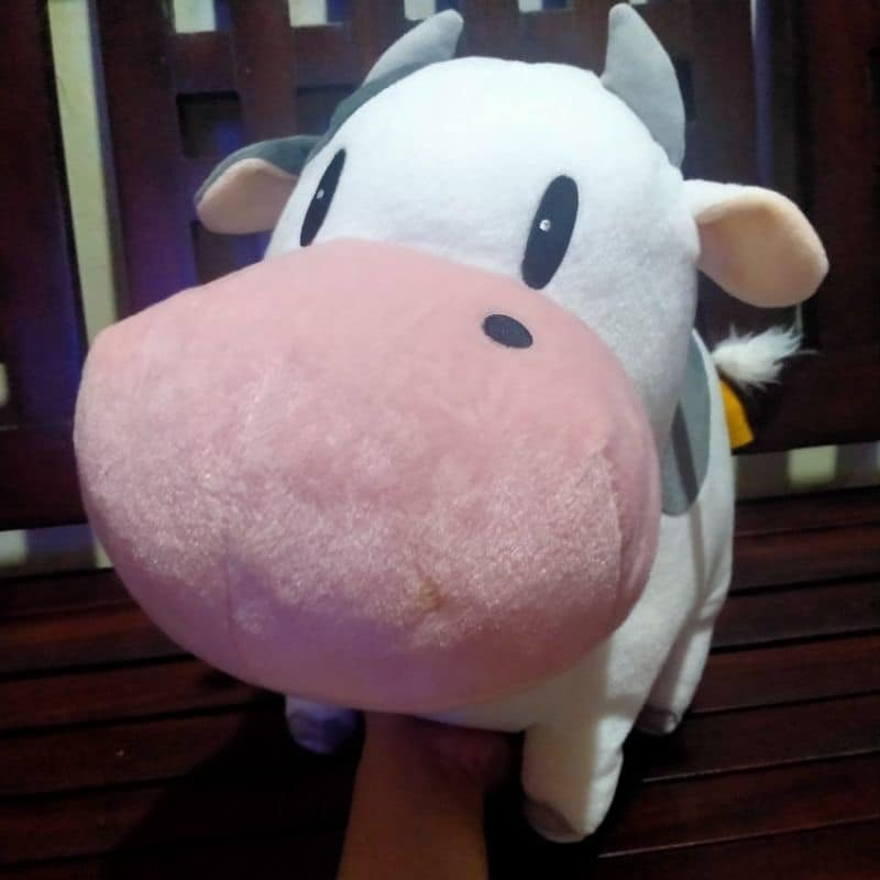 Harvest moon cow plush top