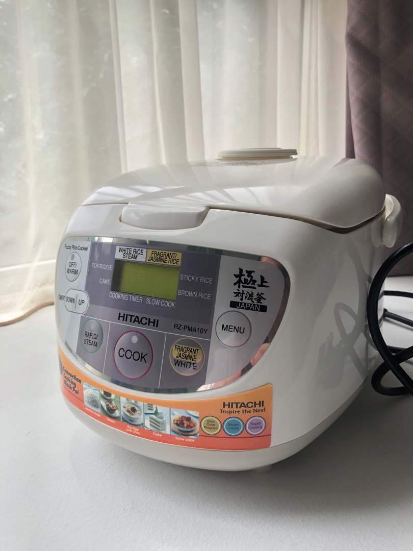 Hitachi 1L Rice Cooker RZPMA10Y, TV & Home Appliances, Kitchen