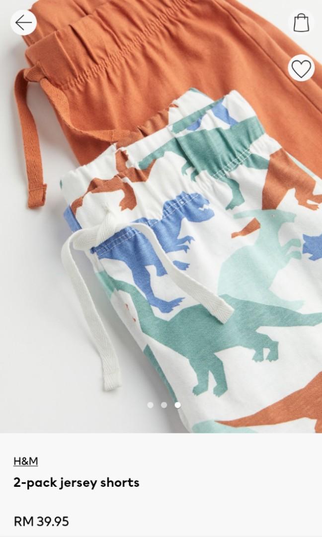 H and m sales jersey shorts