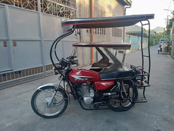 Tmx 125 top with sidecar
