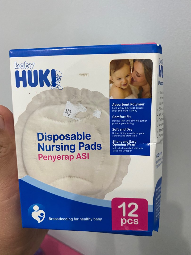 Huki Disposable Nursing Pad, Bayi & Anak, Perawatan & Makanan Anak di