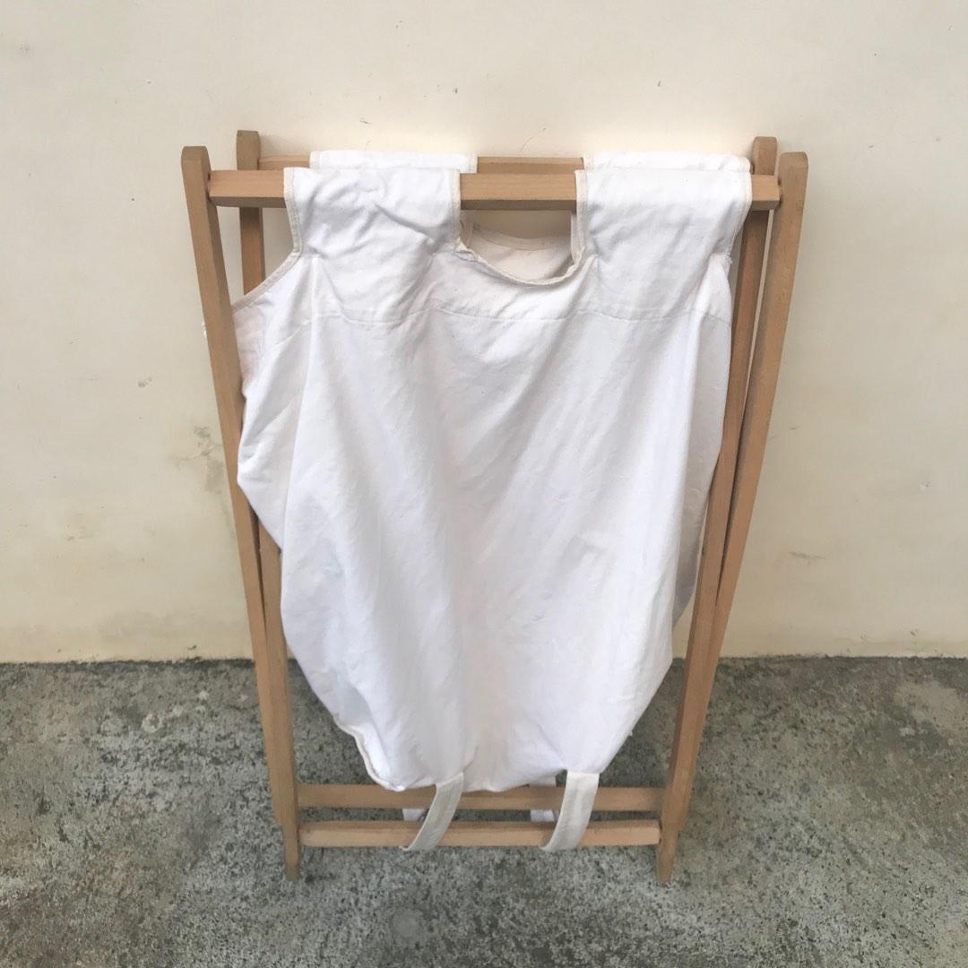 IKEA Foldable Wooden Laundry Hamper, Furniture & Home Living, Furniture