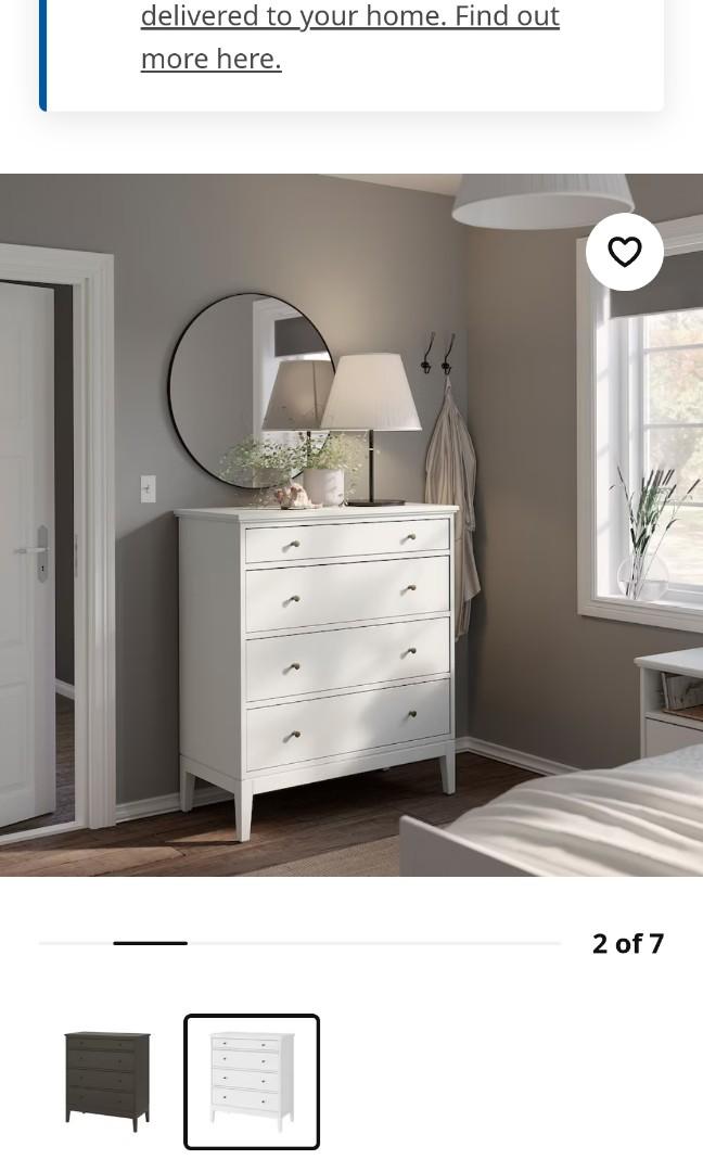 Ikea Idanas Dresser, Furniture & Home Living, Furniture, Shelves