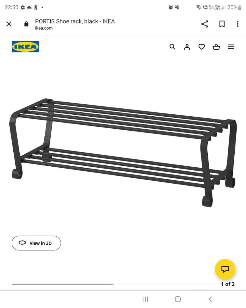 IKEA shoe rack, Furniture & Home Living, Furniture, Shelves,