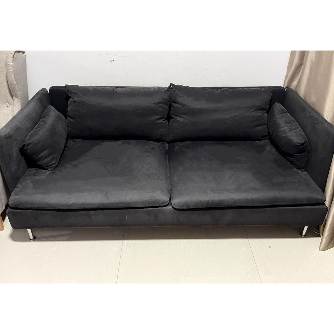 LOWER PRICE!! IKEA Sofa Compact 3seat sofa, Furniture & Home Living