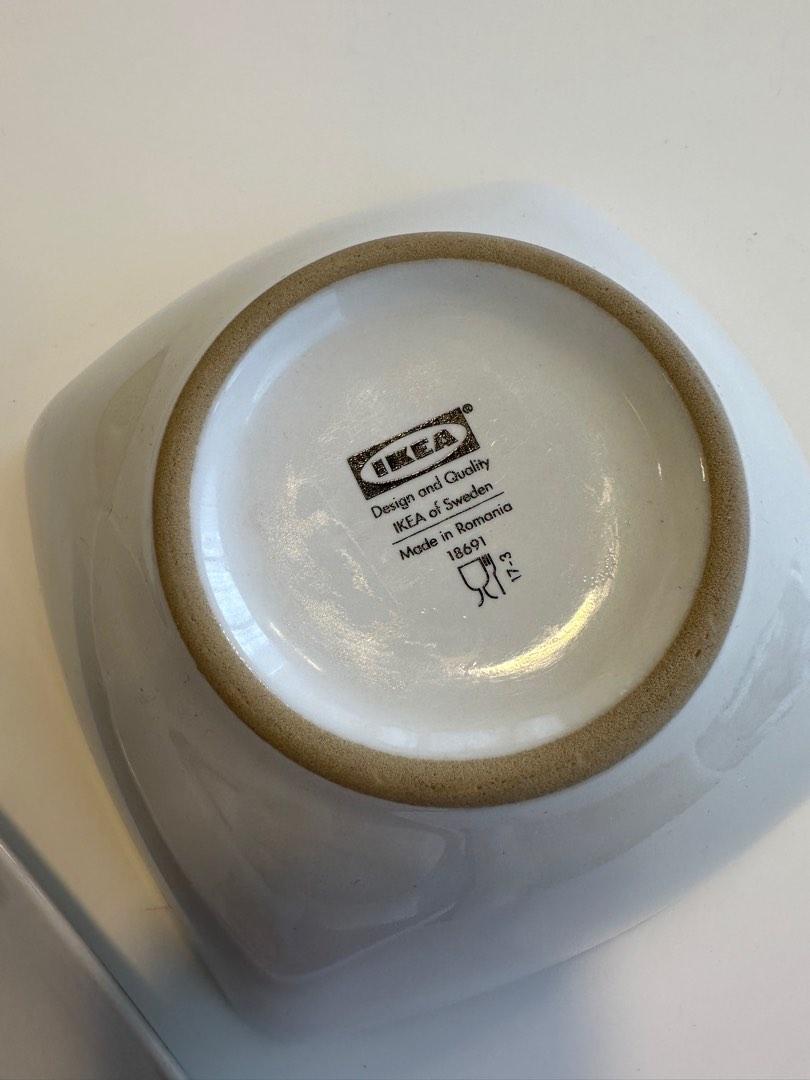 IKEA WHITE DINING SET, Furniture & Home Living, Furniture, Tables