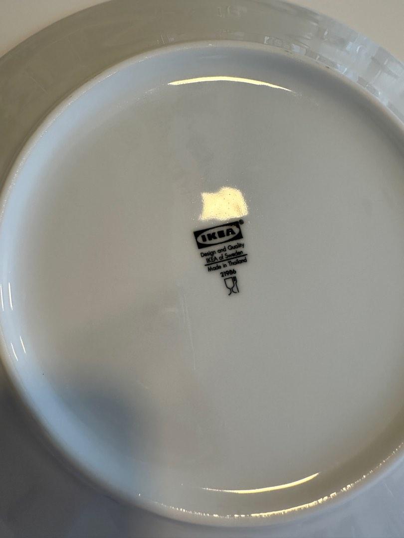 IKEA WHITE DINING SET, Furniture & Home Living, Furniture, Tables