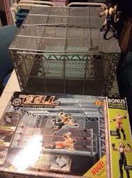 Jakks Pacific WWE hell in a cell playset loose Hobbies Toys