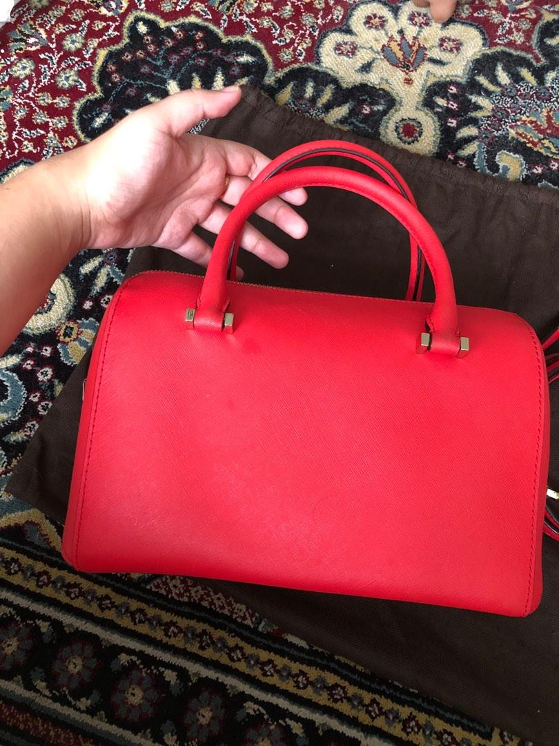 Kate Spade Cameron Street Maise Satchel RED Barang Mewah Tas