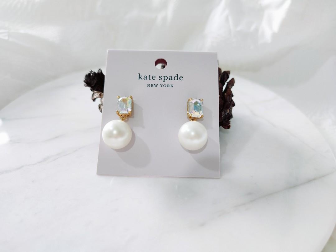 🎁 Authentic Kate Spade Elegant Pearl Earrings, Women's Fashion, Jewelry &  Organisers, Earrings on Carousell