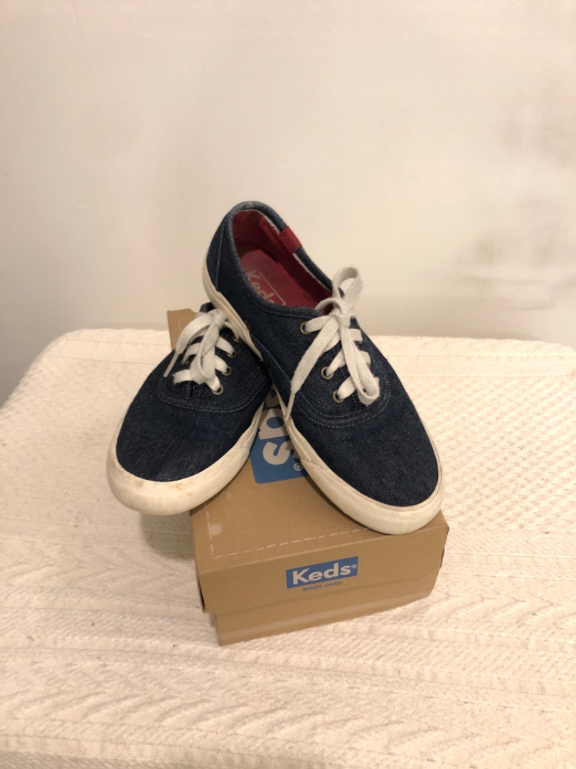 Keds Triumph Denim Indigo for Women Size 6 Women s Fashion