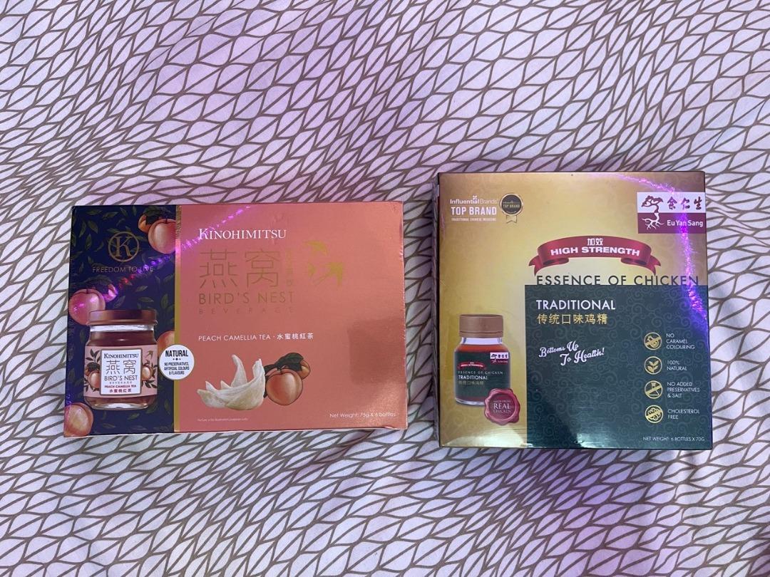 Kinohimitsu Bird's Nest + EYS Essence of Chicken, Health & Nutrition