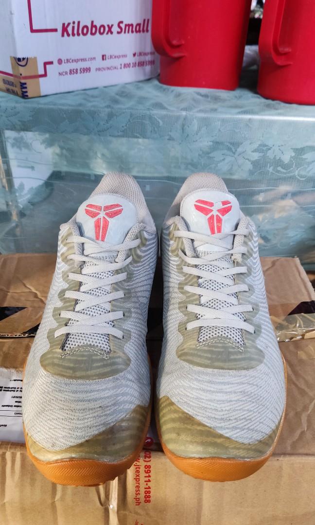 KOBE MENTALITY 2 WHITE GREY SIZE 9