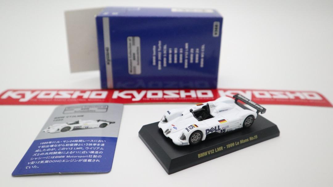 Incredible Mini Garage: BMW V12 LMR 1999 Le Mans #15 1/64 Kyosho