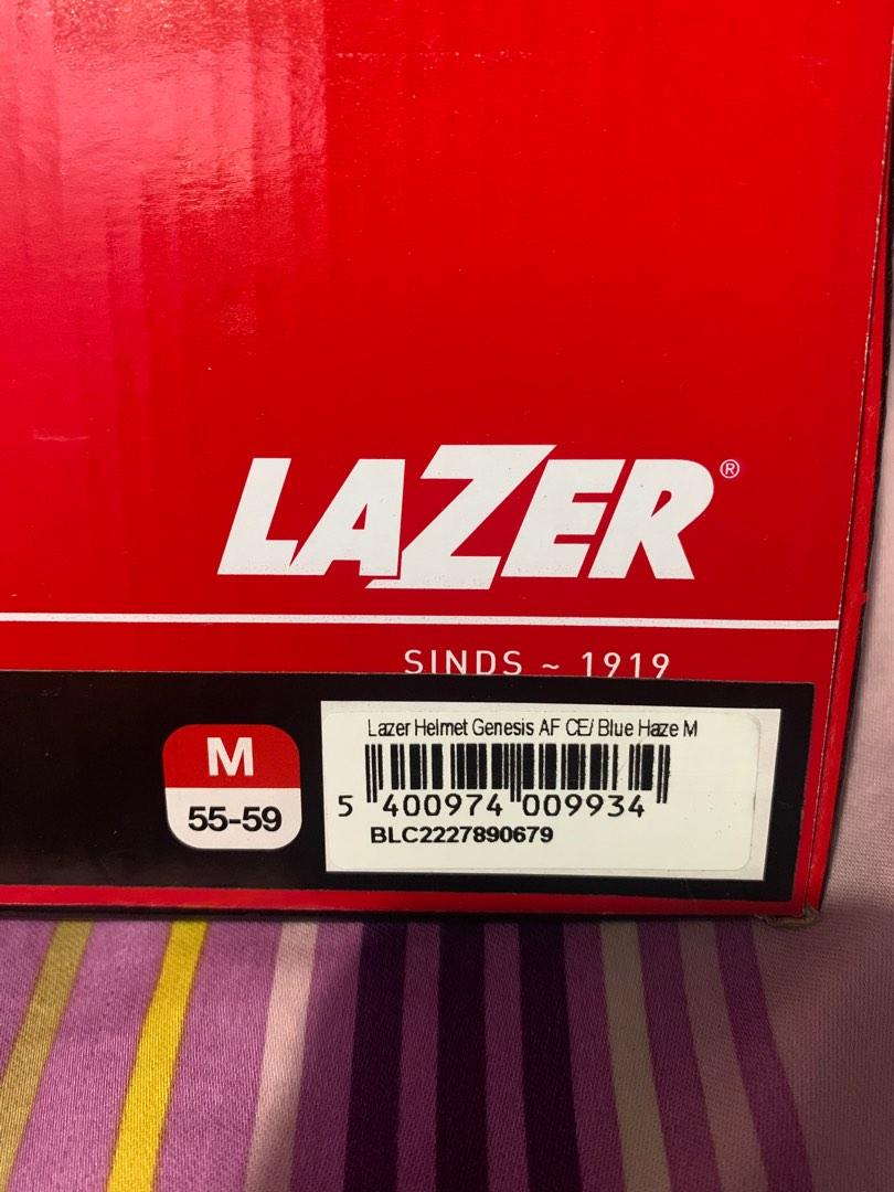 Lazer Genesis Helmet Limited Edition 2021 Blue Haze Color, Sports