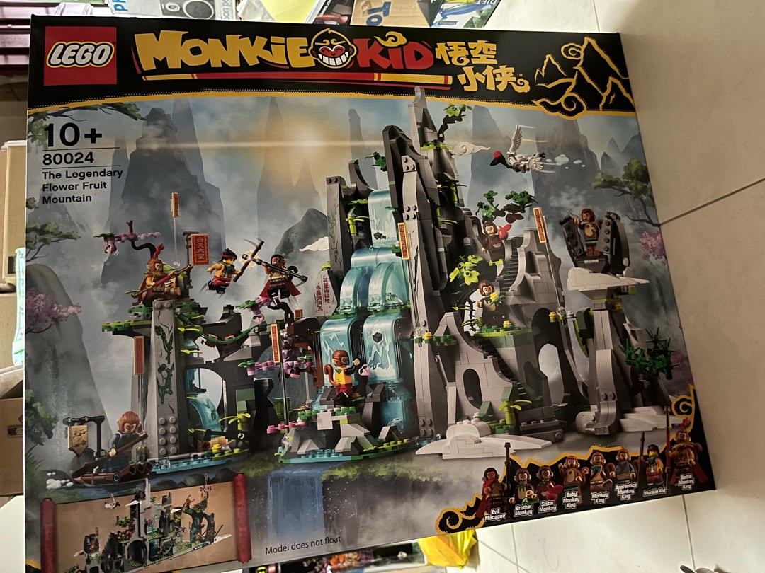 LEGO Monkie Kid 80024 The Legendary Flower Fruit Mountain (1949 Pieces ...
