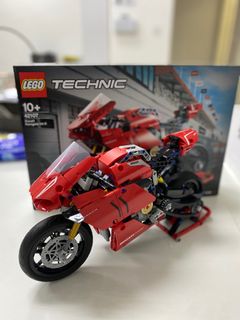 Original LEGO®Technic™42107 Ducati Panigale V4 R Motorcycle Toy  Construction Set (646 piece)-Collectible Toy - AliExpress